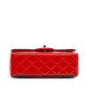Chanel Mini Rectangular Bicolor Patent Single Flap Secondhand