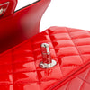 Chanel Mini Rectangular Bicolor Patent Single Flap Secondhand