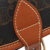 Celine Medium Triomphe Coated Canvas Folco Crossbody Secondhand