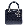 Dior Medium Patent Cannage Lady Dior Secondhand