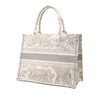 Dior Medium Canvas Embroidered Dioriviera Toile De Jouy Book Tote Secondhand