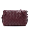 Bottega Veneta Nappa Intrecciato Nodini Double Zip Crossbody Secondhand