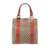 Gucci Large GG Canvas Bamboo Libeccio Tote Secondhand