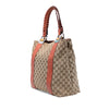Gucci Large GG Canvas Bamboo Libeccio Tote Secondhand