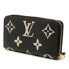 Louis Vuitton Bicolor Monogram Empreinte Giant Zippy Wallet Secondhand