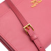 Prada Saffiano Wallet on Strap Secondhand
