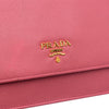 Prada Saffiano Wallet on Strap Secondhand