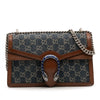 Gucci Medium GG Denim Dionysus Shoulder Bag Secondhand
