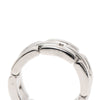 Cartier 18K White Gold Triple Row Maillon Panthère Ring Secondhand