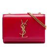 Saint Laurent Small Patent Grain de Poudre Monogram Kate Crossbody Secondhand