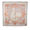 Secondhand Hermès Voyage Au Long Cours Silk Scarf 90