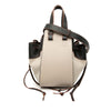 LOEWE Small Leather and Canvas Hammock Bag Secondhand