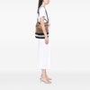 Burberry Medium Mega Check Canvas Ashby Bucket Bag Secondhand
