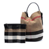 Burberry Medium Mega Check Canvas Ashby Bucket Bag Secondhand