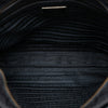 Prada Saffiano Trimmed Tessuto Zip Top Crossbody Secondhand