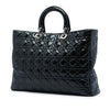 Dior Extra Large Patent Cannage Lady Dior Secondhand
