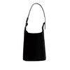 Gucci Velvet and Lizard Embossed Calfskin Trimmed Handbag Secondhand