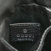 Gucci Velvet and Lizard Embossed Calfskin Trimmed Handbag Secondhand