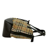 Burberry Haymarket Check Canvas Handbag Secondhand