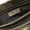 Burberry Metallic Grained Leather Wristlet Clutch Secondhand