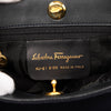 Ferragamo Nylon Tiered Grosgrain Vara Satchel Secondhand