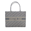 Dior Medium Oblique Embroidered Canvas Book Tote Secondhand