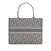 Dior Medium Oblique Embroidered Canvas Book Tote Secondhand