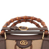Gucci Medium Jumbo GG Canvas Bamboo Diana Tote Secondhand