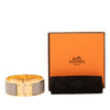 Hermès Wide Enamel Charniere Hinged Bracelet Secondhand