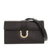 Ferragamo Grained Calfskin Gancini Crossbody Secondhand