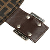 Fendi Zucca Canvas Shoulder Bag Secondhand