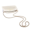 Chanel CC Mesh and Shiny Lambskin Clutch with Chain Secondhand