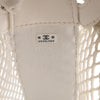 Chanel CC Mesh and Shiny Lambskin Clutch with Chain Secondhand