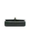 Secondhand Saint Laurent Medium Croc Embossed Leather Kate Tassel Crossbody
