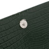 Secondhand Saint Laurent Medium Croc Embossed Leather Kate Tassel Crossbody