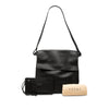 LOEWE Leather Flap Shoulder Bag Secondhand