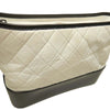 Chanel Medium Bicolor Quilted Aged Calfskin Gabrielle Hobo Secondhand