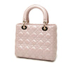 Dior Medium Pearlescent Lambskin Cannage Lady Dior Secondhand