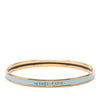 Hermès Extra Narrow Enamel Uni Bangle 62 Secondhand