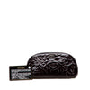 Chanel Patent Camellia Cosmetic Pouch Secondhand