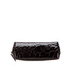 Chanel Patent Camellia Cosmetic Pouch Secondhand
