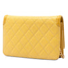 Chanel Caviar CC Filigree Wallet On Chain Secondhand