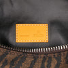 Fendi Zebra Print Canvas Handbag Secondhand