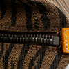 Fendi Zebra Print Canvas Handbag Secondhand