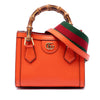 Gucci Small Calfskin Bamboo Diana Satchel Secondhand