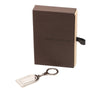 Louis Vuitton Silver Metal Luggage Tag Key Holder Secondhand