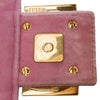 Fendi Zucca Embossed Velvet Baguette Satchel Secondhand