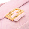 Fendi Zucca Embossed Velvet Baguette Satchel Secondhand