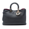 Secondhand Dior Large Pebbled Calfskin Diorissimo Satchel