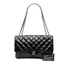 Chanel Jumbo Patent 3 Accordion Flap Secondhand